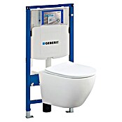 Set WC suspendido UP320 Pisa (Sin borde de descarga, Blanco, 2 pzs.) | BAUHAUS