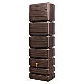 4rain Regenspeicher Slim Wood (350 l, Dunkelbraun, 1 Stk.) | BAUHAUS