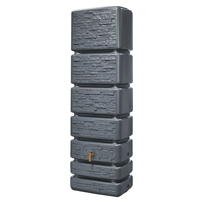 4rain Regenspeicher Slim Stone (350 l, Graphitgrau, 1 Stk.) | BAUHAUS