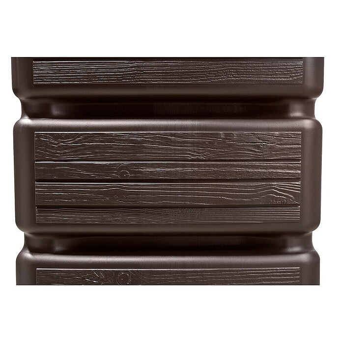 4rain Regenspeicher Slim Wood (350 l, Dunkelbraun, 1 Stk.) | BAUHAUS