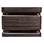 4rain Regenspeicher Slim Wood (350 l, Dunkelbraun, 1 Stk.) | BAUHAUS