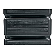 4rain Regenspeicher Slim Wood (350 l, Graphitgrau, 1 Stk.) | BAUHAUS