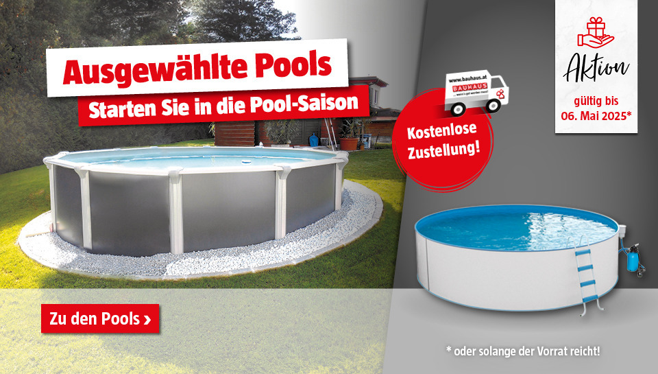 Pools versandkostenfrei in Aktion