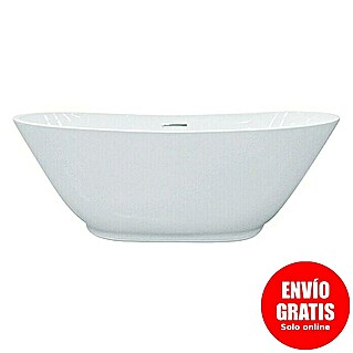 Camargue Bañera independiente Phoenix (L x An: 180 x 86 cm, Acrílico sanitario, Blanco)