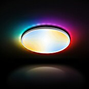 Arte confort Plafón LED redondo Nimsa (24 W, Ø x Al: 42 x 26 cm, Blanco, RGBW) | BAUHAUS