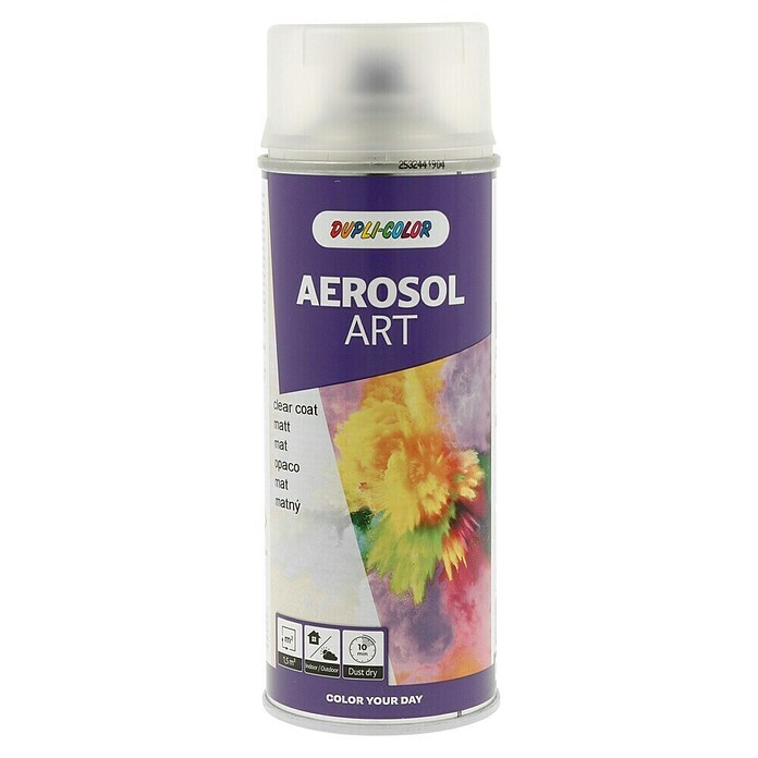 Dupli-Color Klarlack Aerosolart (Matt, 400 ml, Farblos)