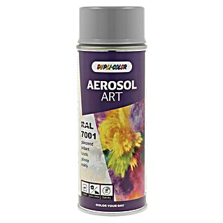 Dupli-Color Aerosol Art Lak za raspršivanje RAL 7001 (Srebrno s metalnim efektom, Sjaj, 400 ml)