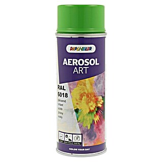 Dupli-Color Aerosol Art Sprayverf RAL 6018 Geelgroen (Geelgroen, Glanzend, 400 ml)