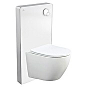 Set WC suspendido Cristal Pisa (Sin borde de descarga, Blanco, 2 pzs.) | BAUHAUS