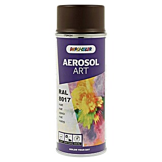 Dupli-Color Aerosol Art Sprayverf RAL 8017 Chocoladebruin (Chocoladebruin, 400 ml, Mat)