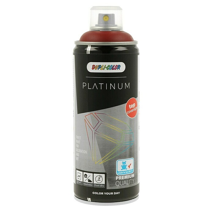 Dupli-Color Platinum Buntlack-Spray RAL 3004 (Purpurrot, 400 ml, Seidenmatt)