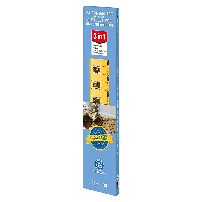 Dämmunterlage LVT (10 m², Stärke: 1,5 mm)