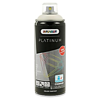 Dupli-Color Platinum Barvni lak v spreju RAL 9010 (Bele barve, 400 ml, Svileni mat)