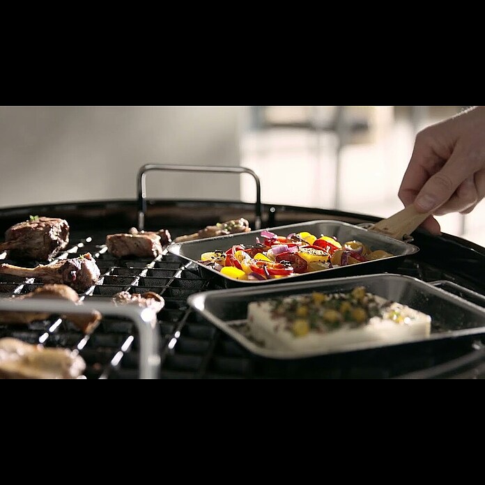 Kingstone Kugelgrill Sunset (Durchmesser Grillfläche: 55 cm, Schwarz) | BAUHAUS