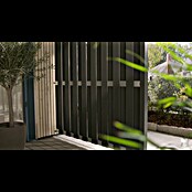 Sichtschutzelement Palma (B x H: 180 x 180 cm, WPC, Anthrazit) | BAUHAUS