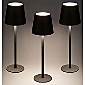 Starlux Paola Akku-Tischleuchte Paola Mini (3 Stk., 1,6 W, L x B x H: 8,6 x 8,6 x 27 cm, Warmweiß, Schwarz) | BAUHAUS