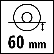 Einhell Winkelschleifer TE-AG 230/2000 (2.000 W, 230 mm, Leerlaufdrehzahl: 6.500 U/min)