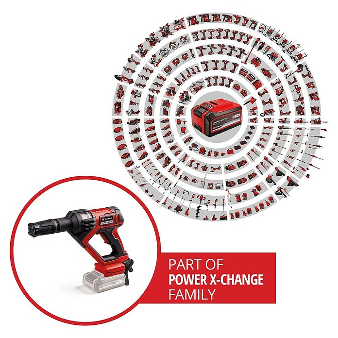Einhell Power X-Change 18V Akku-Druckreiniger Hypresso 18/24-1 (18 V, Ohne Akku, Max. Druck: 24 bar) | BAUHAUS