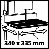 Einhell Expert Bandsäge TC-SB 245 L (400 W, Schnitttiefe bei 90 °: 101 mm) | BAUHAUS