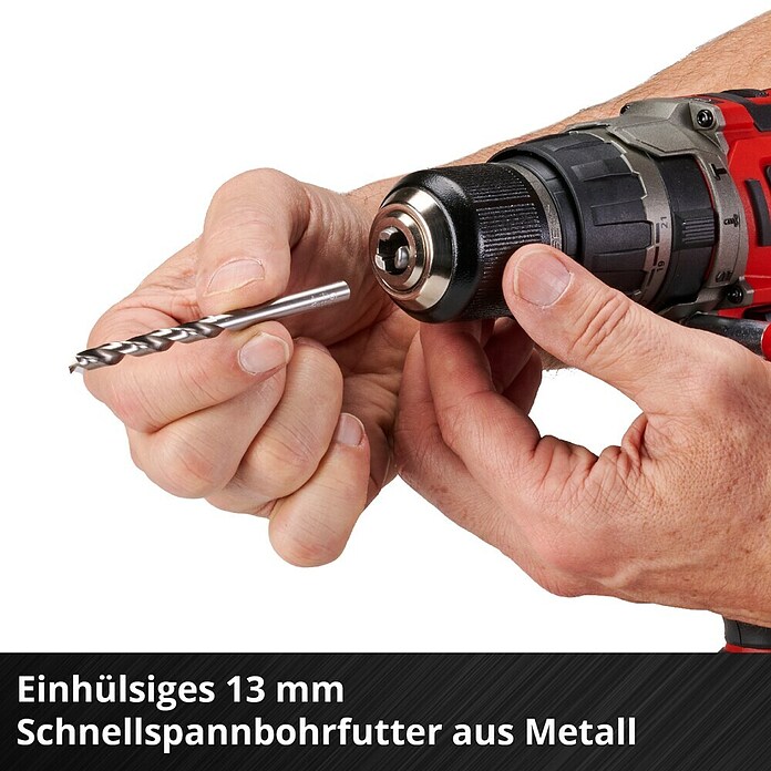 Einhell Power X-Change 18V Akku-Schlagbohrschrauber TP-CD 18/70 Li-i BL - Solo (18 V, Ohne Akku, 70 Nm) | BAUHAUS