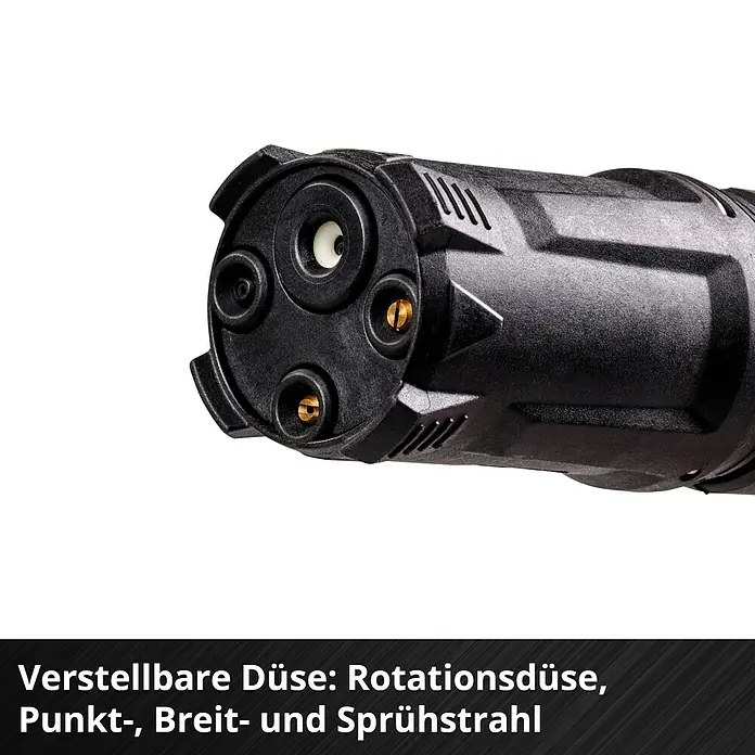 Einhell Power X-Change 18V Akku-Druckreiniger Hypresso 18/24-1 - 18 V, Ohne Akku, Max. Druck: 24 bar - Verstellbare Düse mit Rotations-, Punkt-, Breit- und Sprühstrahl für vielseitige Anwendungen. Ideal für Reinigungsarbeiten im Außenbereich.