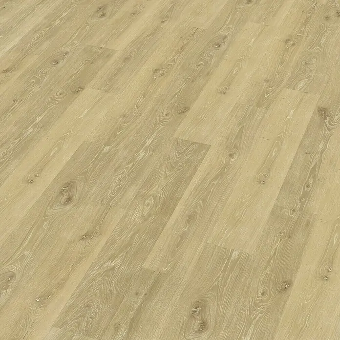 Decolife Designboden Freestyle Access Oak Rustic Washed Grey - 1.220 x 185 x 8,5 mm, Landhausdiele, Oak Rustic Washed Grey - Ein helles Laminatbodenmuster mit einer realistischen Holzmaserung, ideal für moderne Innenräume, die Wärme und Eleganz suchen.
