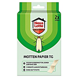 Nexa Lotte Mottenschutz Schutz-Papier TG (2 Stk.)