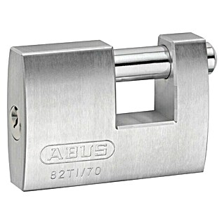 Abus Titalium Candado 82TI/70 (An x Al: 70 x 50 mm, 1 ud., Aluminio)