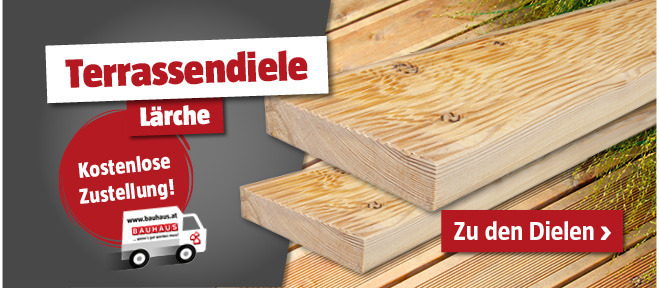 Terrassendielen versandkostenfrei in Aktion