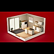 Respekta Küchen-Set Malia (Breite: 220 cm, Weiß, Mit Elektrogeräten) | BAUHAUS