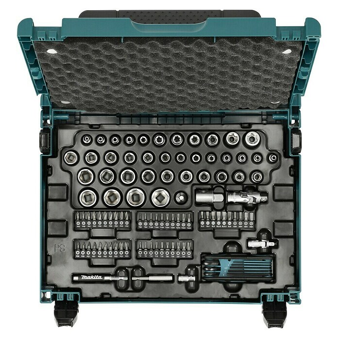 Makita Werkzeugkoffer E-08713 (120 -tlg.) | BAUHAUS Makita Werkzeugkoffer E-08713 (120 -tlg.) | BAUHAUS