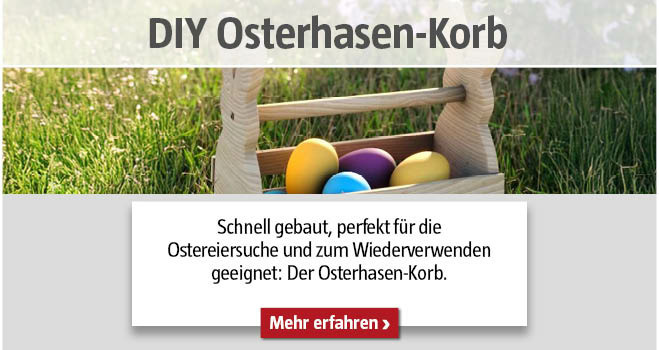 DIY Osterhasen-Korb