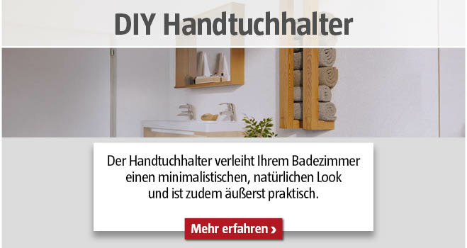 DIY Handtuchhalter