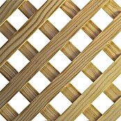 Celosía de madera D12 Clásica (1.070 x 850 x 10 mm, Pino)
