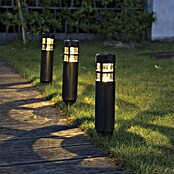 Solarna svjetiljka sa šiljkom za zemlju Lumera  (0,06 W, Crna, IP44) | BAUHAUS