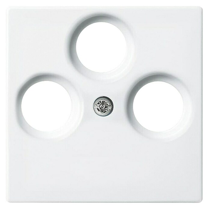 Busch-Jaeger Balance SI Antennenabdeckung (Alpinweiß, 3-fach, Hochglanz, Kunststoff, IP20)