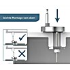 Schütte WC-Sitz Raindrop (Duroplast, Grün, Mit Absenkautomatik) | BAUHAUS