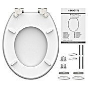Schütte WC-Sitz Blue Wood (MDF, Türkis/Braun, Mit Absenkautomatik) | BAUHAUS
