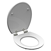 Schütte WC-Sitz Blue Wood (MDF, Türkis/Braun, Mit Absenkautomatik) | BAUHAUS