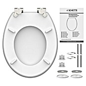 Schütte Tapa de WC Schütte (MDF, Balance, Con caída amortiguada) | BAUHAUS