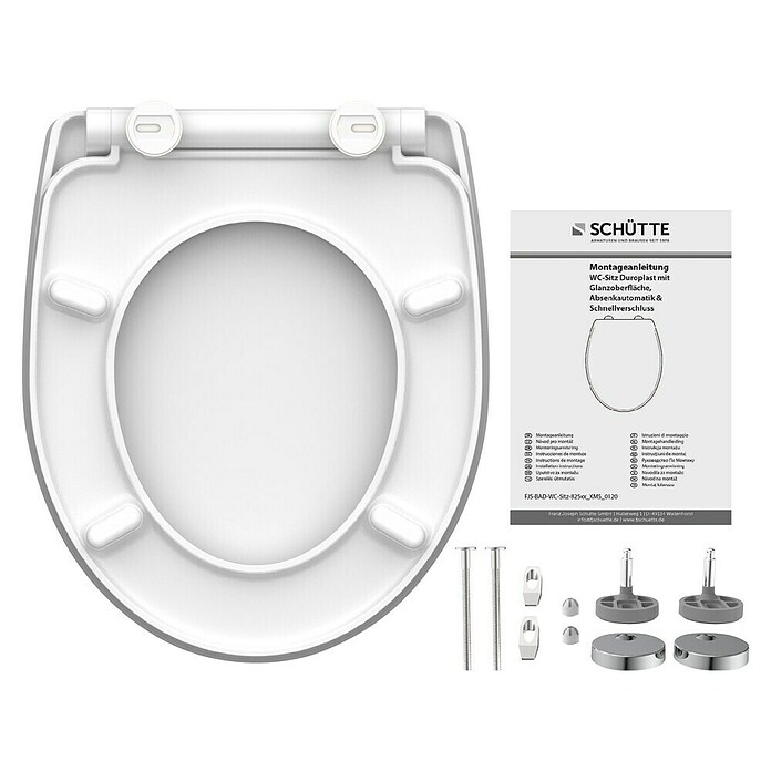 Schütte WC-Sitz Happy Elephant (Duroplast, Bunt, Mit Absenkautomatik) | BAUHAUS