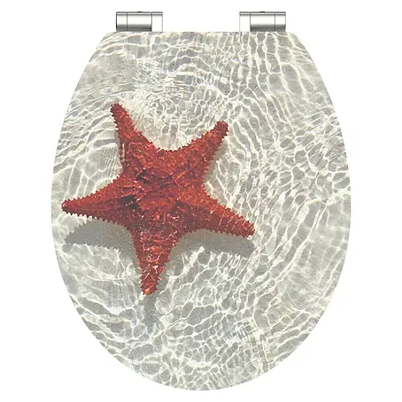 Schütte  WC-Sitz Red Starfish