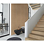 Tesa Rasch Strukturtapete Akustikpaneel-Optik (Selbstklebend, Braunbeige, Holzoptik, 6 x 0,53 m) | BAUHAUS