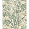 Tesa Rasch Strukturtapete Cuba Blatt (Selbstklebend, Grün, Floral, 6 x 0,53 m) | BAUHAUS