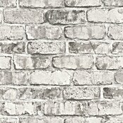 Tesa Rasch Strukturtapete Clayton Backstein (Selbstklebend, Grau, Steinoptik, 6 x 0,53 m) | BAUHAUS