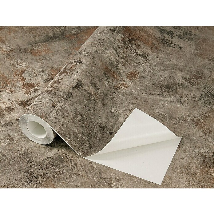 Tesa Rasch Strukturtapete Atlas (Selbstklebend, Betongrau, Betonoptik, 6 x 0,53 m) | BAUHAUS