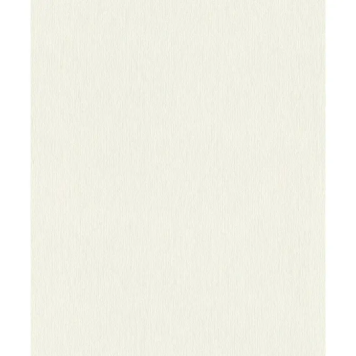 Tesa Rasch Strukturtapete - Selbstklebend, Weiß, Uni, 6 x 0,53 m - Ein strukturiertes, cremefarbenes Tapetenmuster, das eine subtile Eleganz und Textur für moderne Wohnräume bietet.