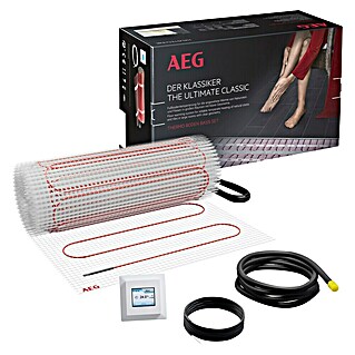 AEG Fußbodenheizung TBS TB 160/2.5 SET PLUS (500 x 50 cm, Beheizbare Fläche: 2,5 m², 400 W)