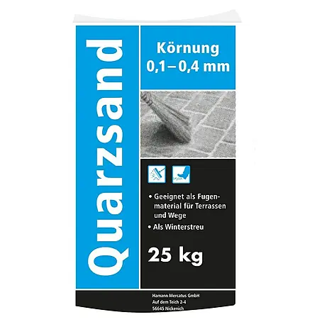 Hamann Mercatus  Quarzsand
