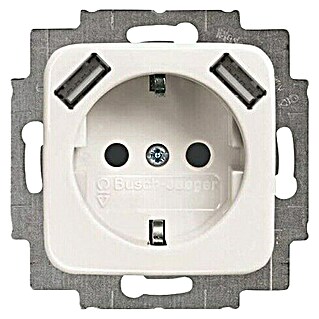Busch-Jaeger Reflex SI USB-Steckdose 20 EUCBUSB-214 (Alpinweiß, Kunststoff, Unterputzmontage)